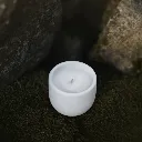 Betonhome - Sójová svíčka mini ROMANTICKÁ CHVILKA 70g (bílá).webp