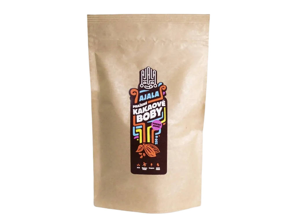 Ajala Chocolate - Pražené kakaové boby Tanzanie 250g