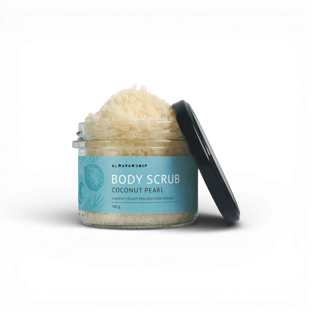 Almara Soap  - Body Scrub - Coconut Pearl 180g