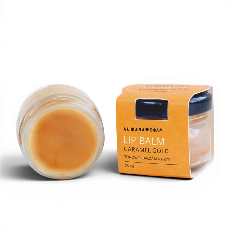 [1512837808778150] Almara Soap  - Lip Balm - Caramel Gold 25 ml