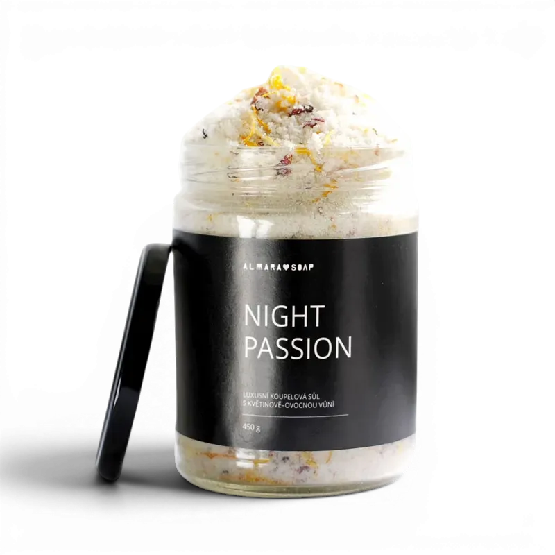 [AS-02SALT-NIGHTP00CZ] Almara Soap  - Night Passion 450g