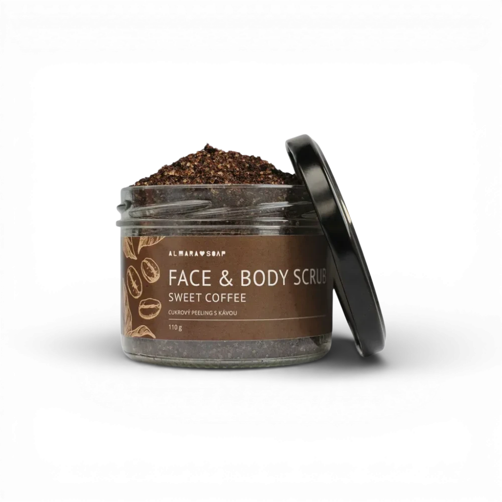 Almara Soap - Sweet Coffee - Face&Body Scrub 110g