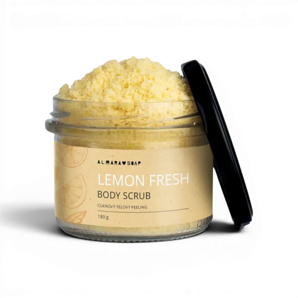 Almara Soap - Body Scrub - Lemon Fresh 180g