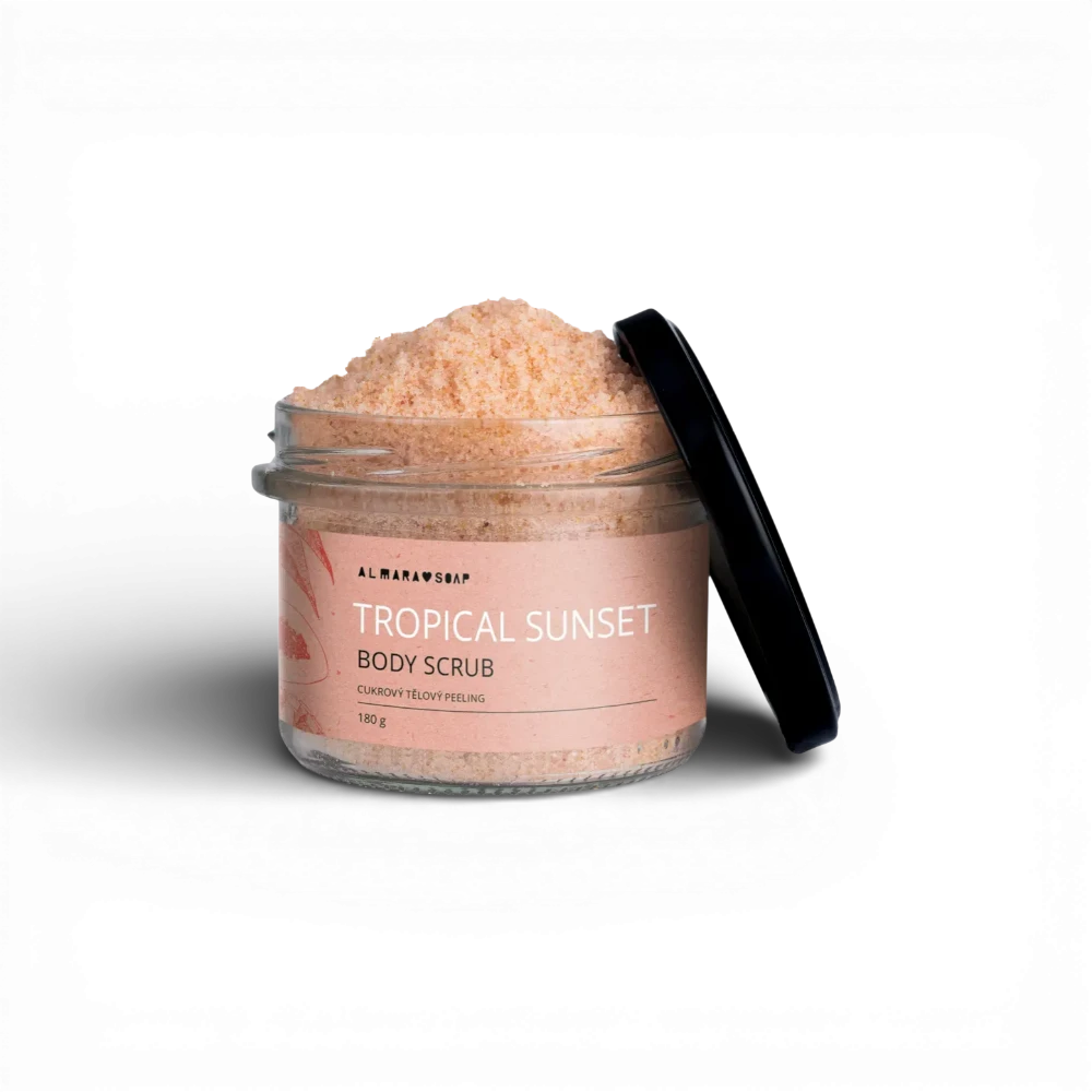 Almara Soap - Body Scrub - Tropical Sunset 180g