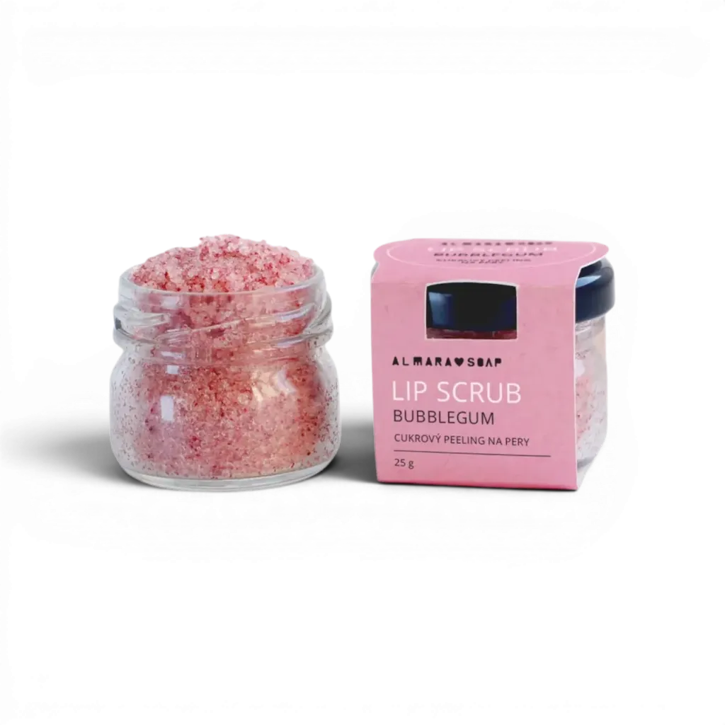 [AS-02BLPSSCBUBL00CZ] Almara Soap - Lip Scrub Bubblegum 25g