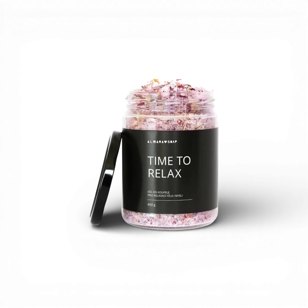 [AS-02SALT-RELAXT00CZ] Almara Soap - Time to Relax 450g
