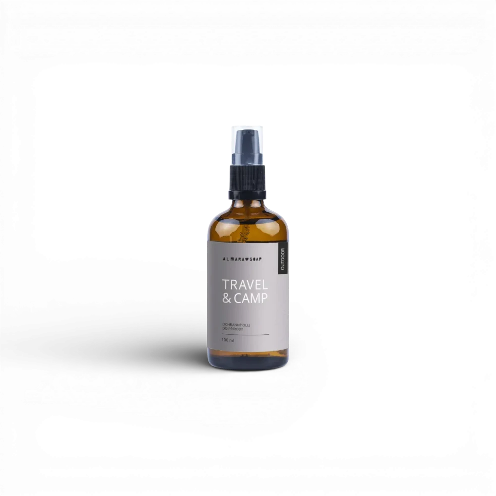 [AS-02HLPRTCREPL00CZ] Almara Soap - Travel&Camp ochranný olej do přírody 100ml