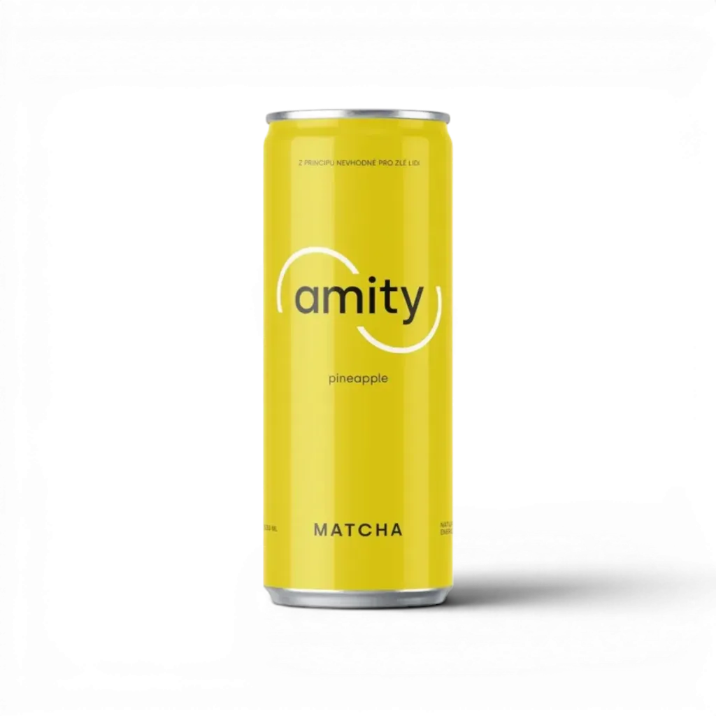 [6080] Amity matcha ananas 0,33l plech