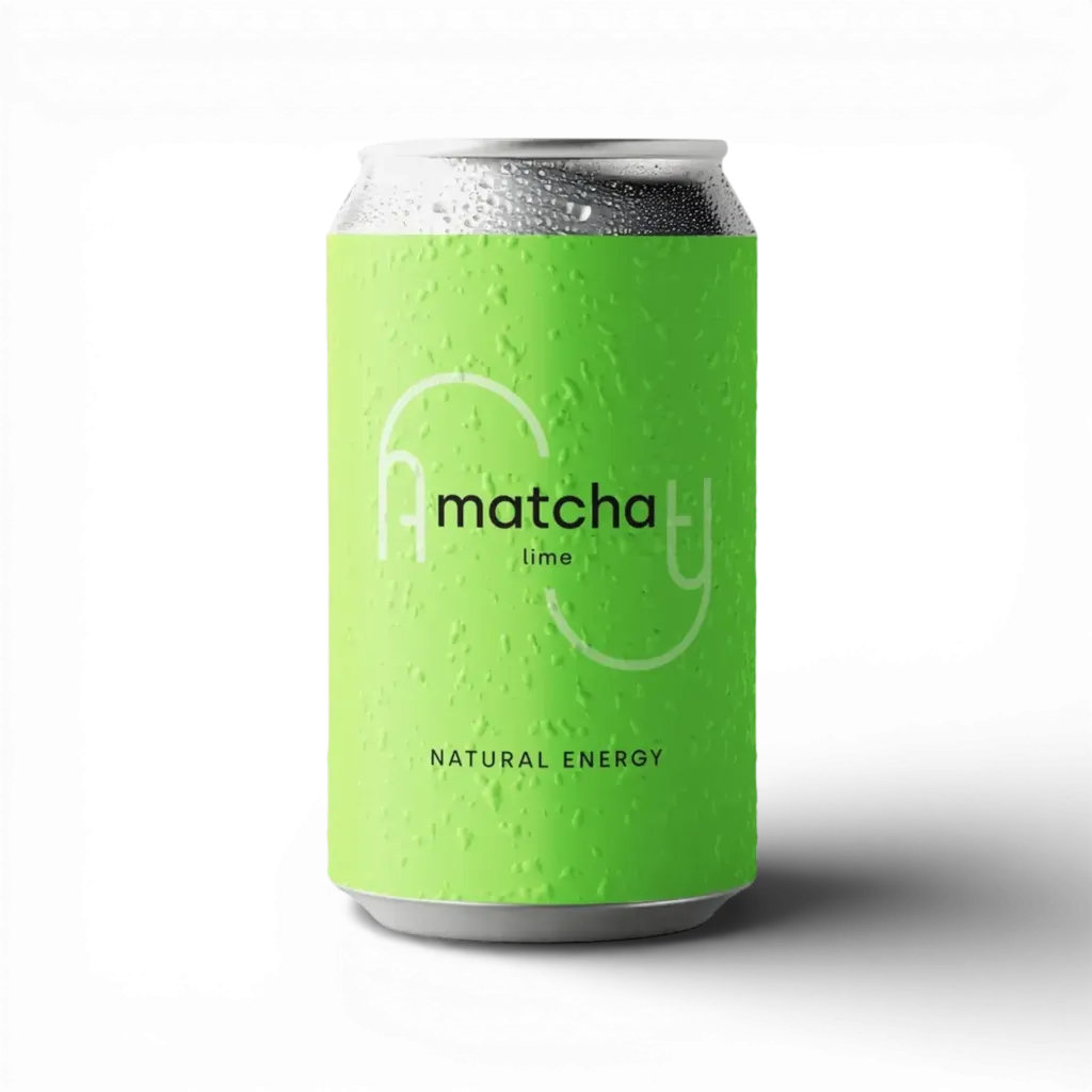 Amity matcha limeta 0,33l plech