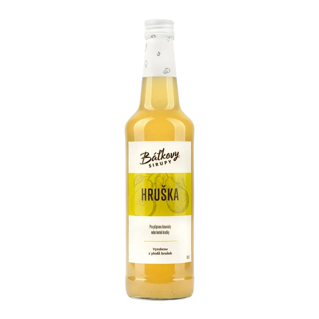Báťkovy sirupy - Hruškový sirup 500ml
