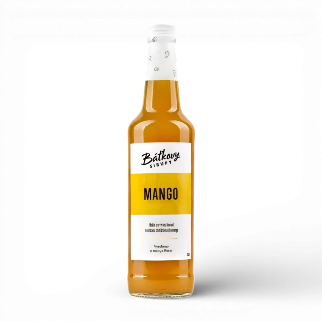 [101] Báťkovy sirupy - Mangový sirup 500ml