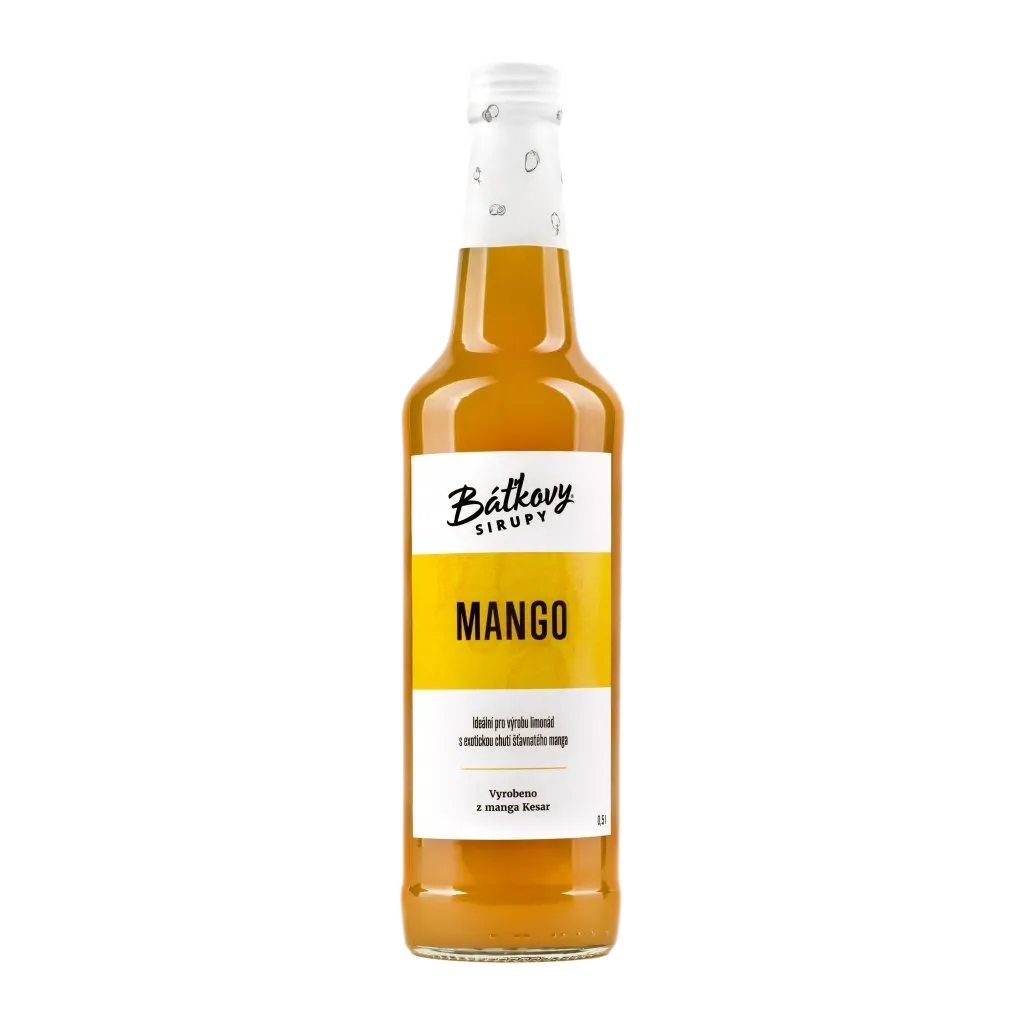 Báťkovy sirupy - Mangový sirup 500ml