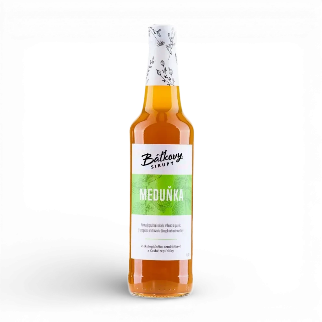 Báťkovy sirupy - Meduňkový sirup 500ml