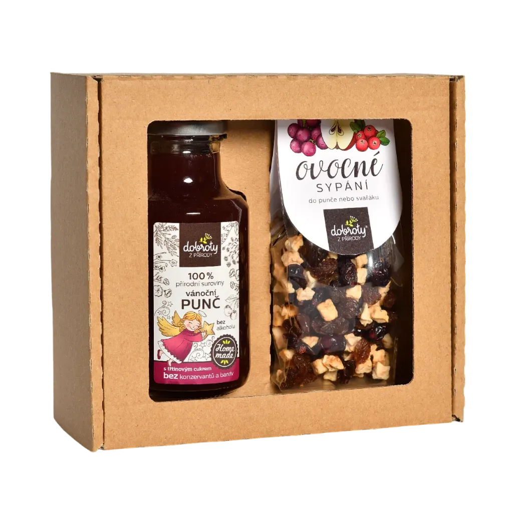 Dobroty z přírody - Dárkové balení PUNČOVÝ