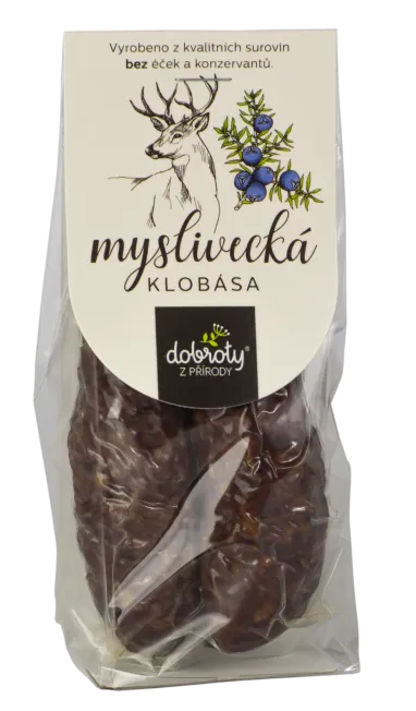 Dobroty z přírody - Myslivecká klobása 2ks