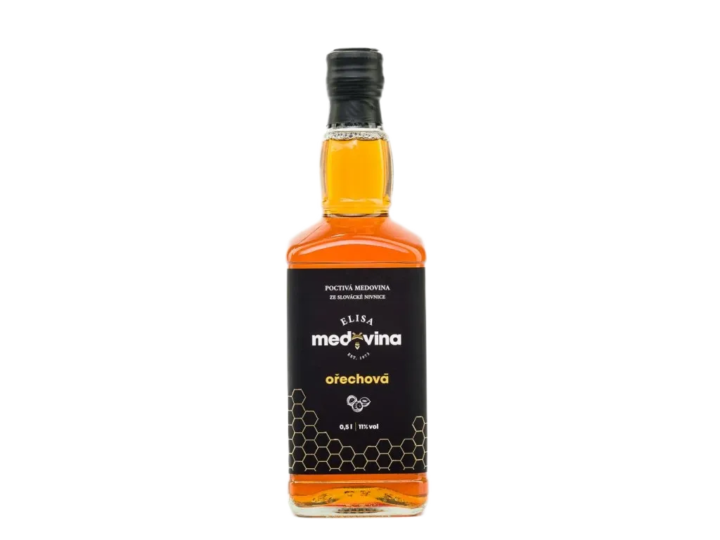 Elisa - Medovina ořechová 0,5l 11%