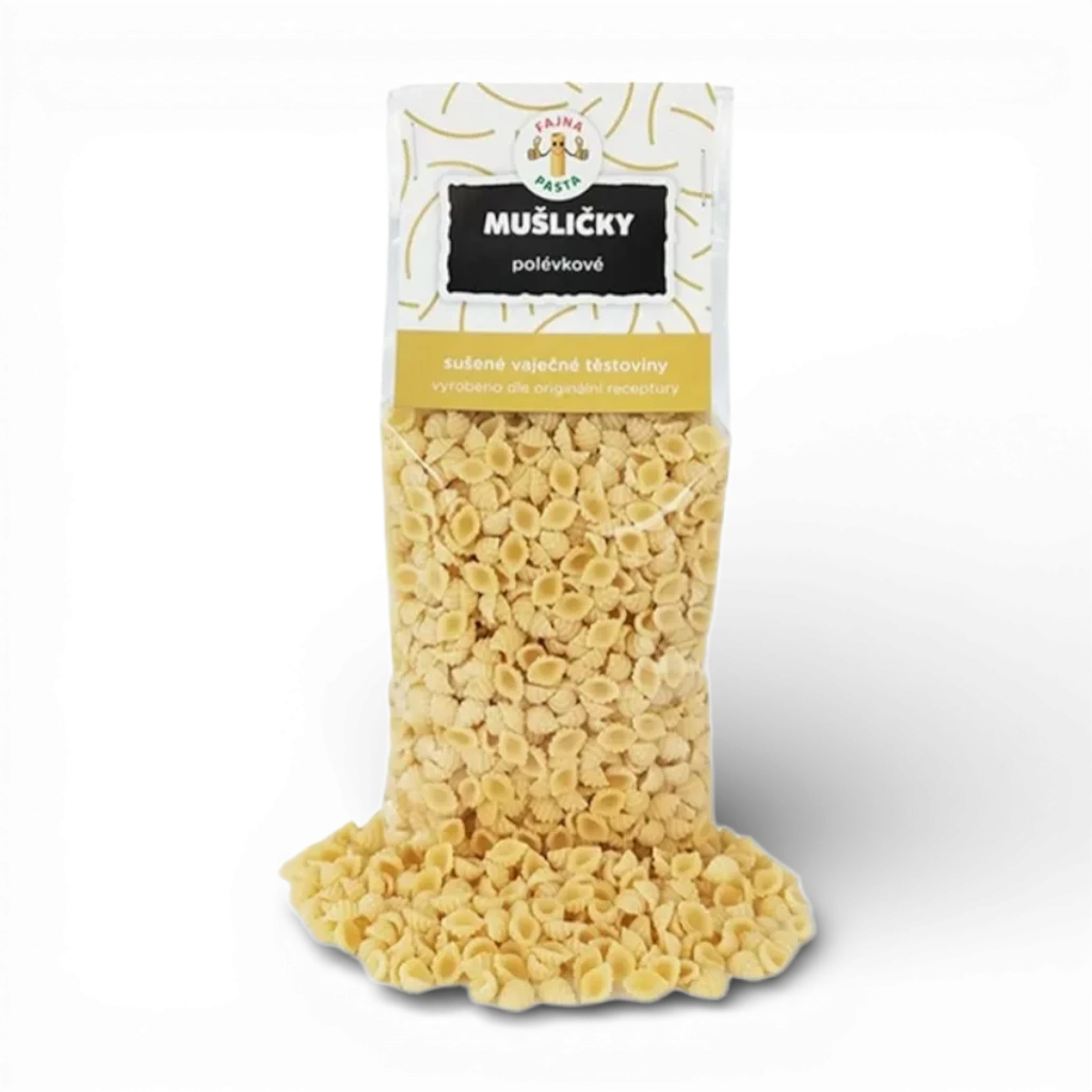 Fajna pasta - Polévkové mušličky 250g