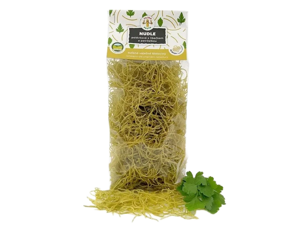 Fajna pasta - Polévkové nudle s libečkem a petrželkou 250g
