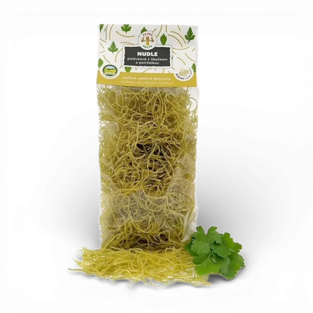 Fajna pasta - Polévkové nudle s libečkem a petrželkou 250g