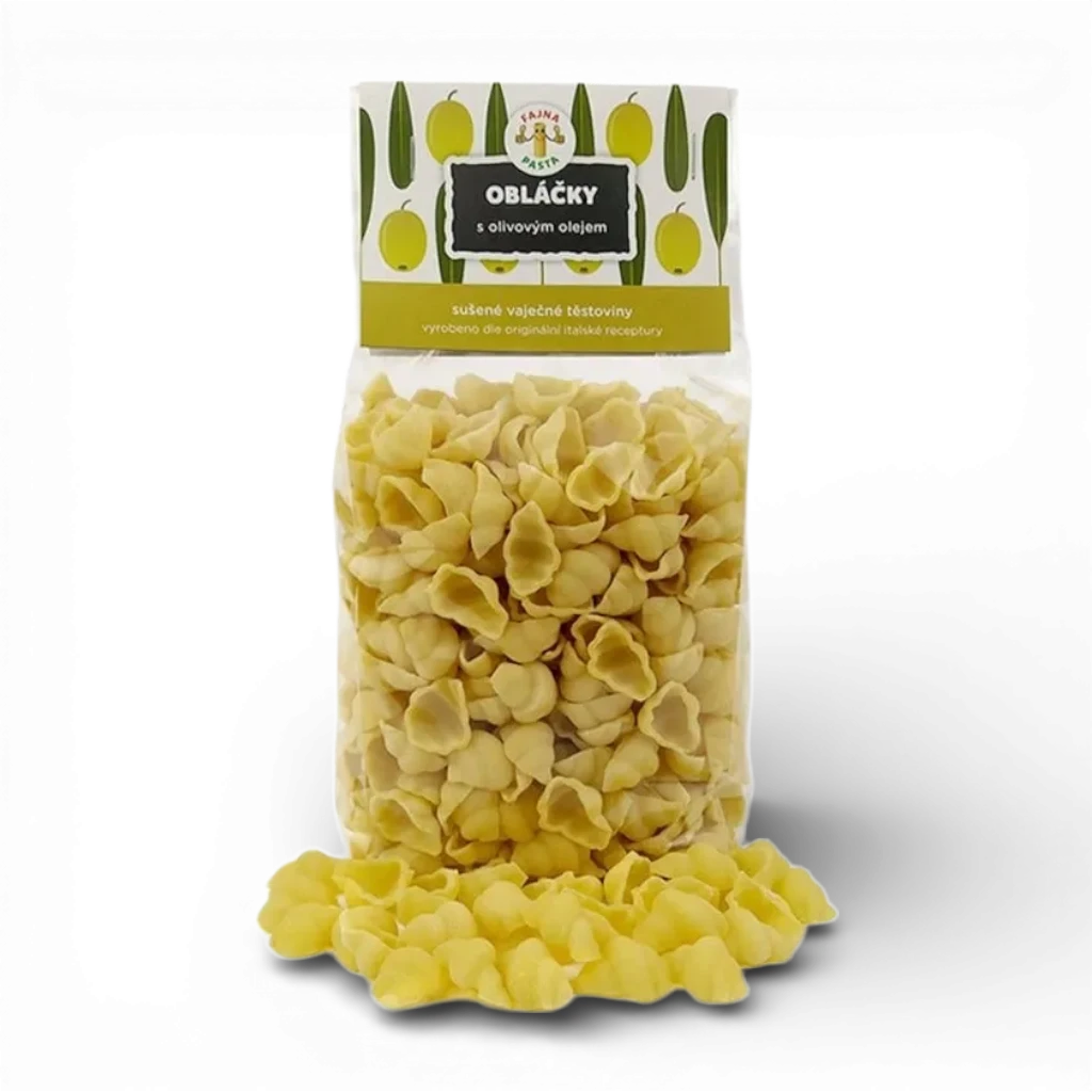 Fajna pasta - Těstoviny Obláčky s olivovým olejem 400g