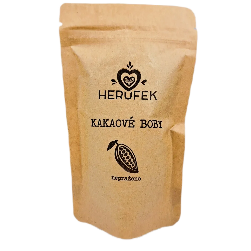 [94] Herůfek - Kakaové boby nepražené bio 125g