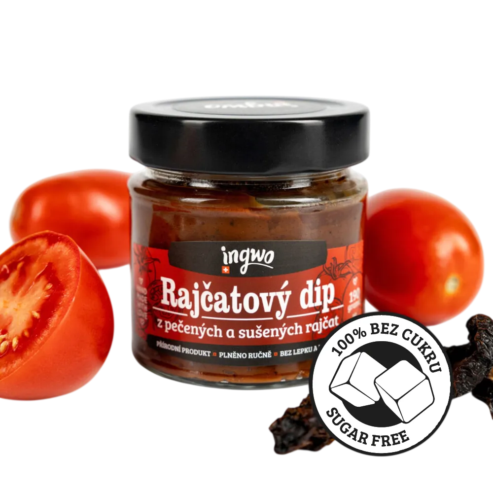 Ingwo - Rajčatový dip z pečených a sušených rajčat 190g