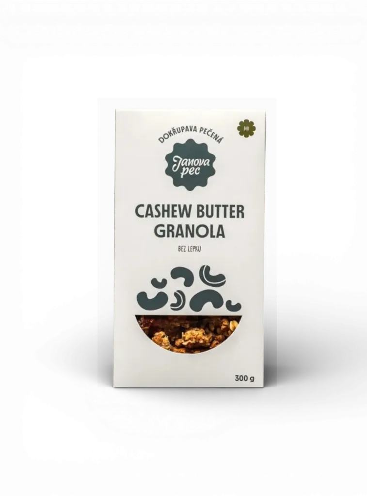 Janova pec - BIO Cashew Butter Granola 300g