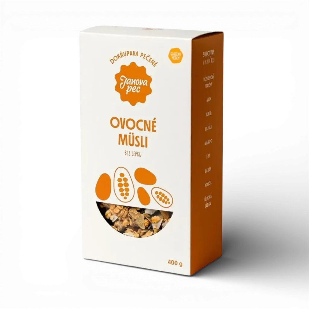 Janova pec -- Ovocné pečené müsli 400g