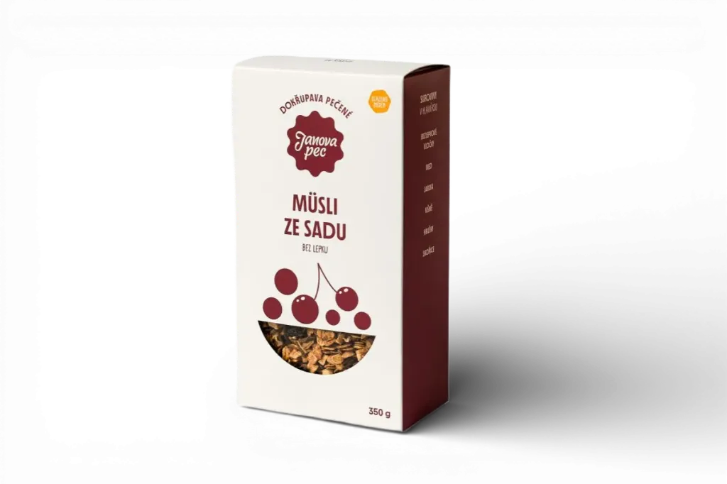 Janova pec - Ze sadu pečené müsli  350g