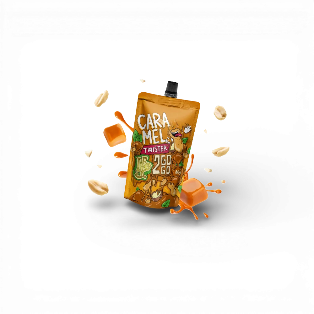 [2GOGO - CARAMEL] LifeLike - 2GOGO Karamel Twister 80g