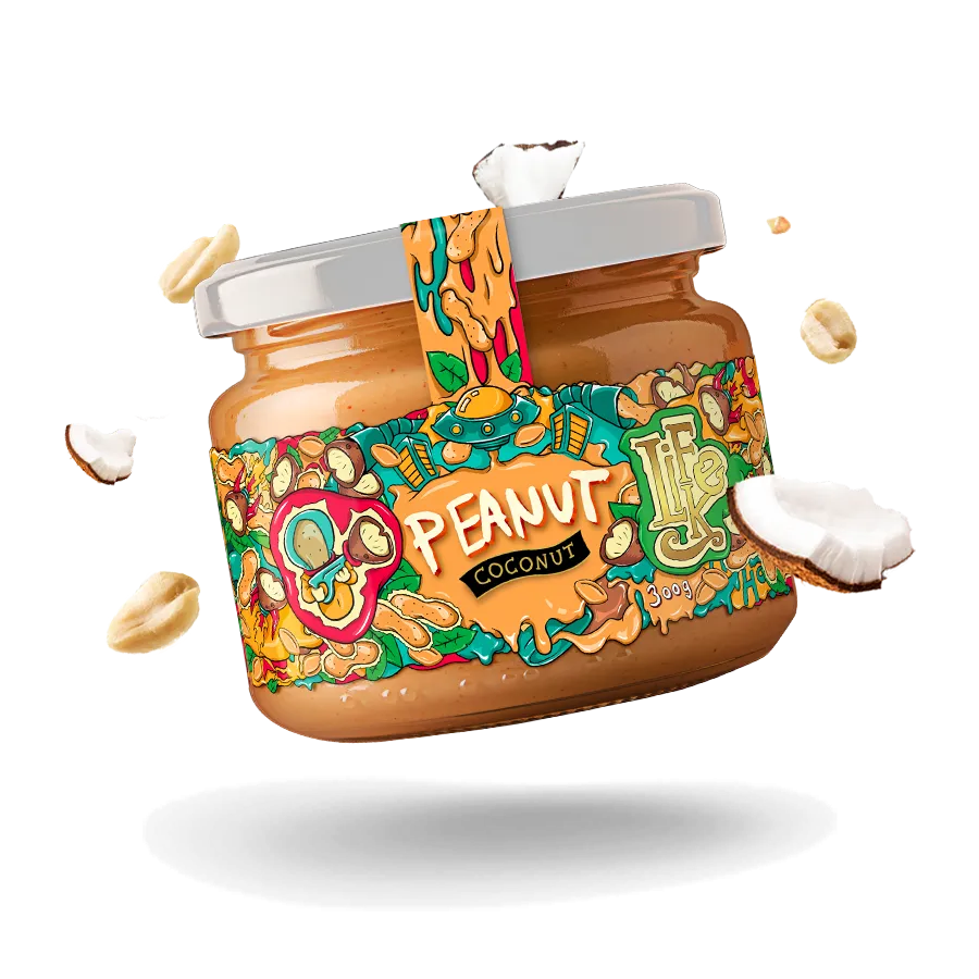 LifeLike - Arašidovo kokosový krém 300g