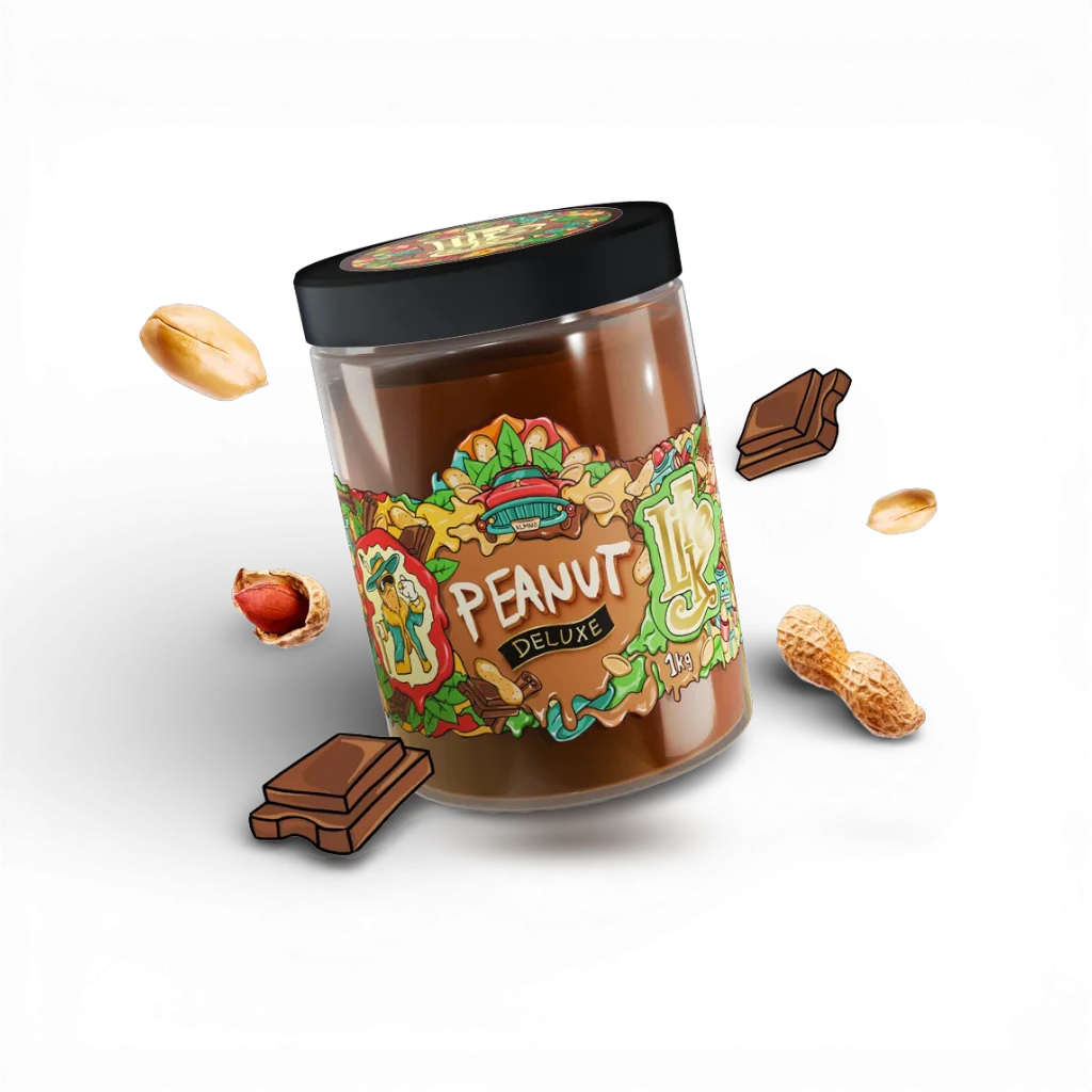LifeLike - Arašídový krém DeLuxe 1kg