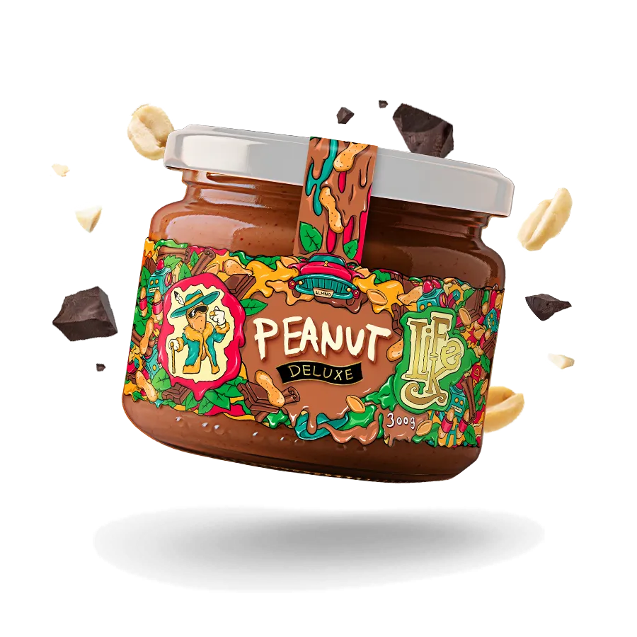 LifeLike - Arašídový krém DeLuxe 300g