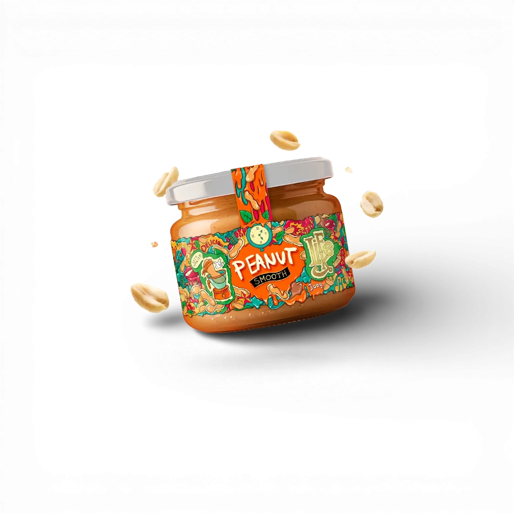 LifeLike - Arašídový krém jemný 300g