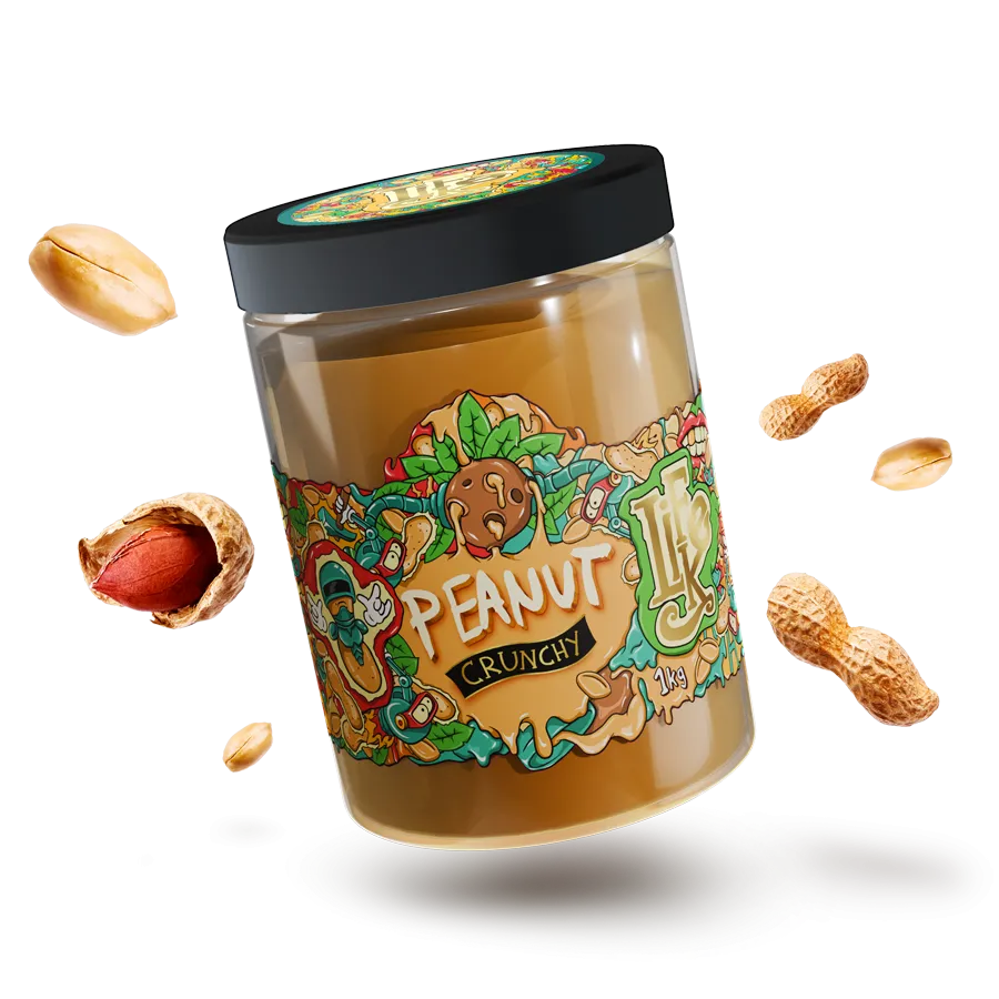 LifeLike - Arašídový krém křupavý 1kg