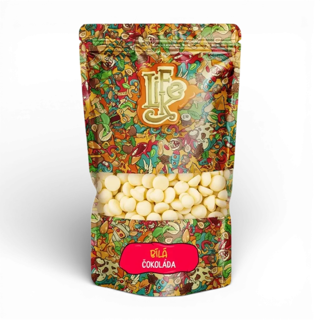 LifeLike - Bílá čokoláda 250g