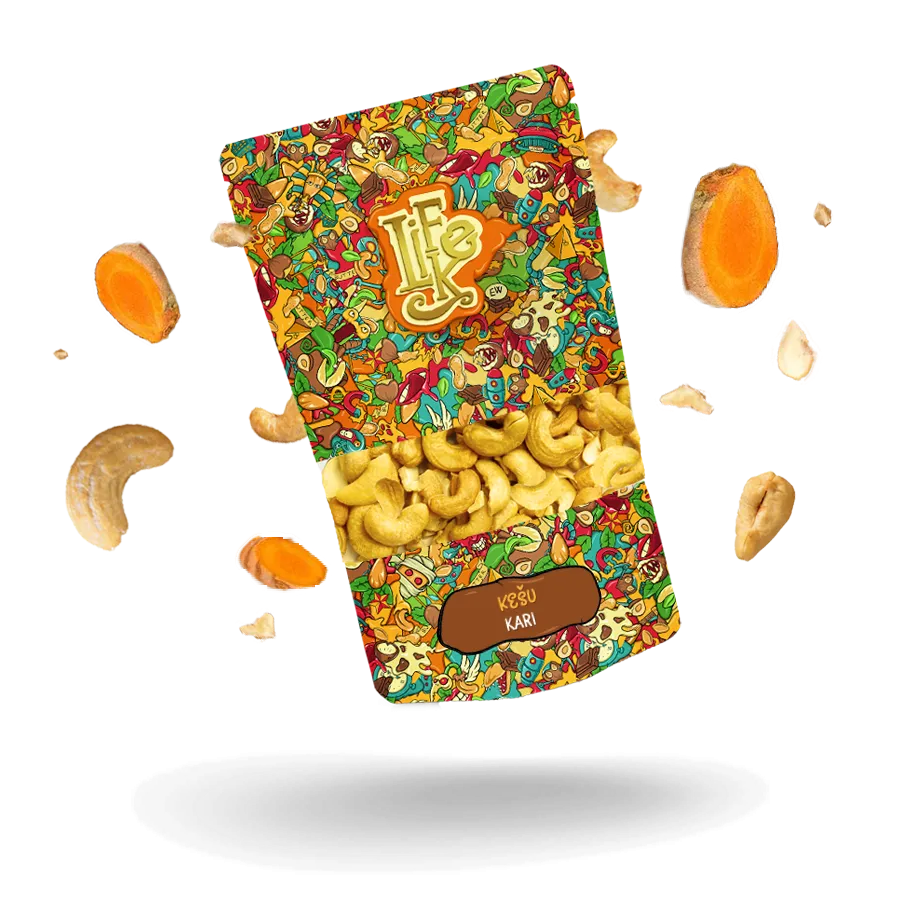 LifeLike - Kešu kari 200g