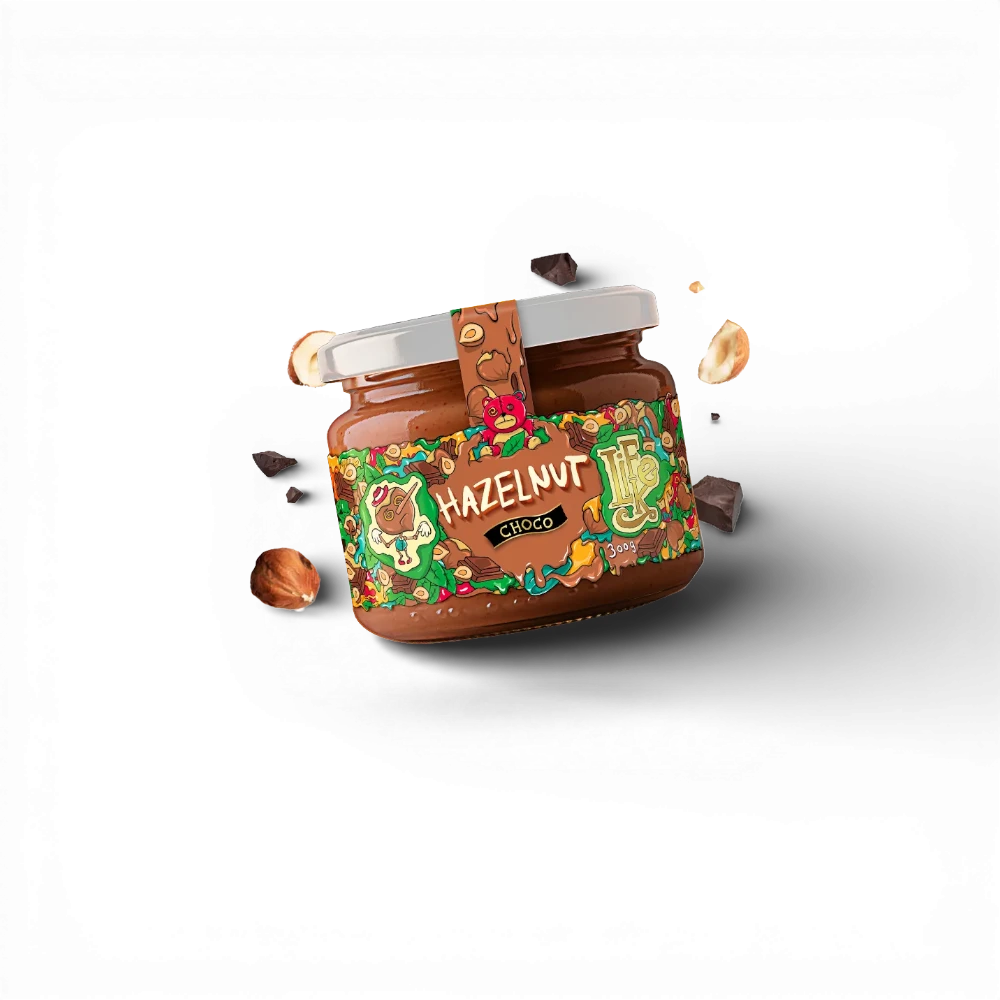 LifeLike - Liskooříškový krém s čokoládou 300g