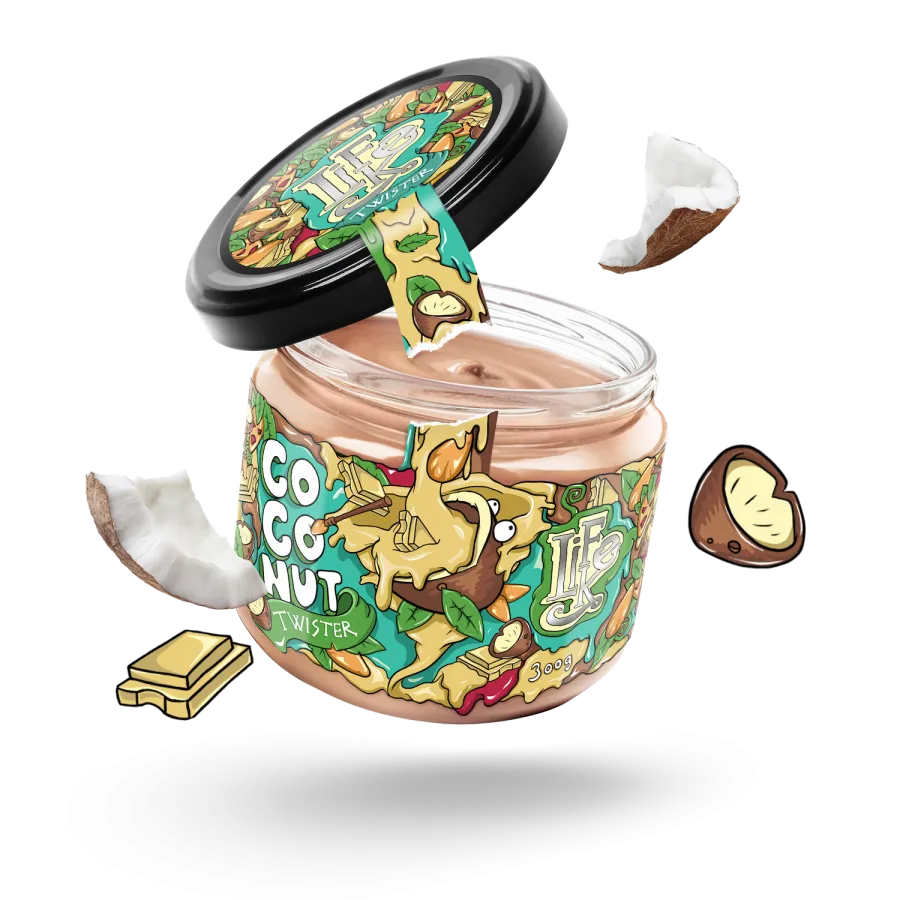 LifeLike - Twister Coconut 300g