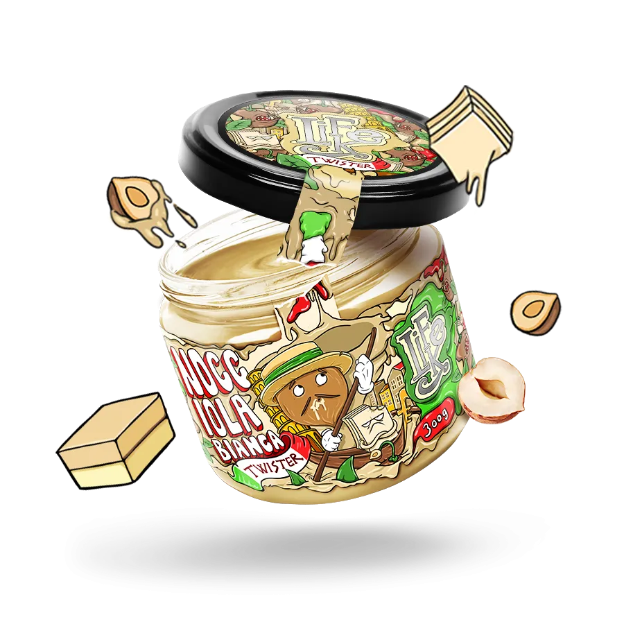 LifeLike - Twister Nocciola Bianca 300g