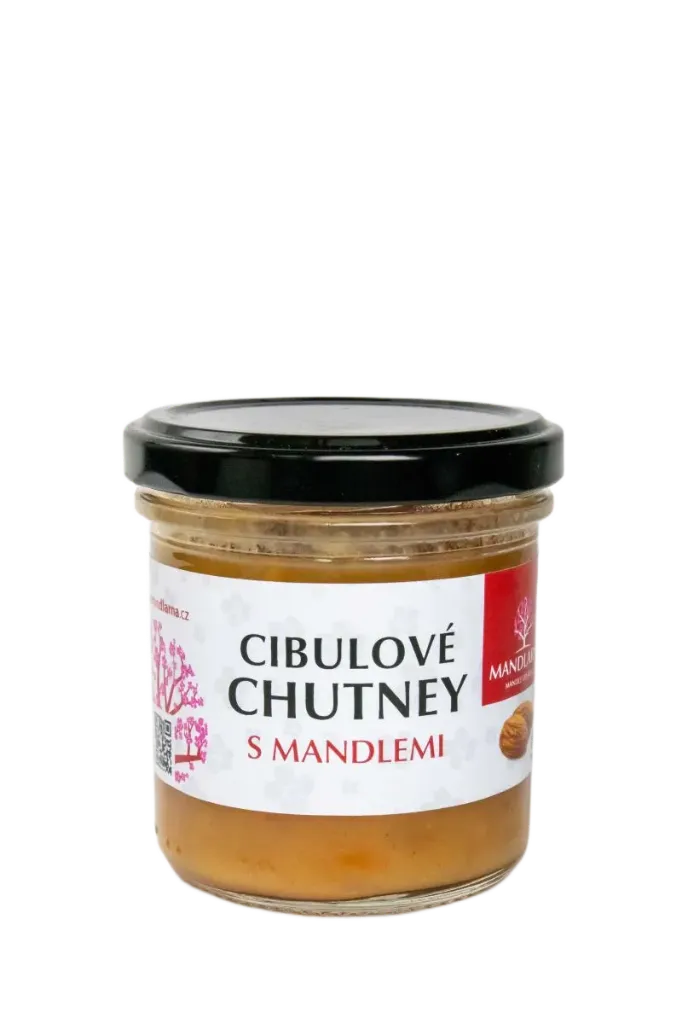 Mandlárna - Cibulové chutney s mandlemi 160ml