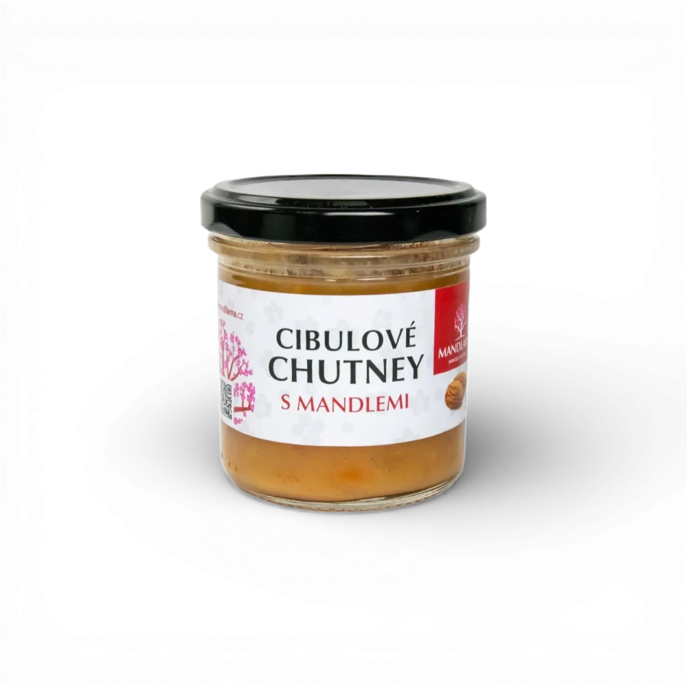 Mandlárna - Cibulové chutney s mandlemi 160ml