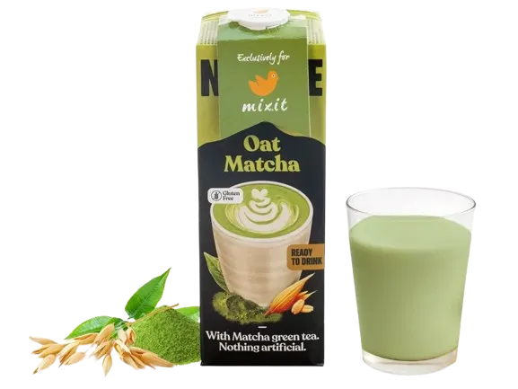 Mixit - Ovesný nápoj Matcha 1L