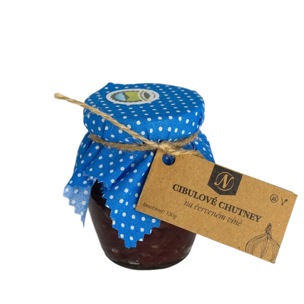 Nikoleta Maria - Cibulové chutney na červeném víně 130g