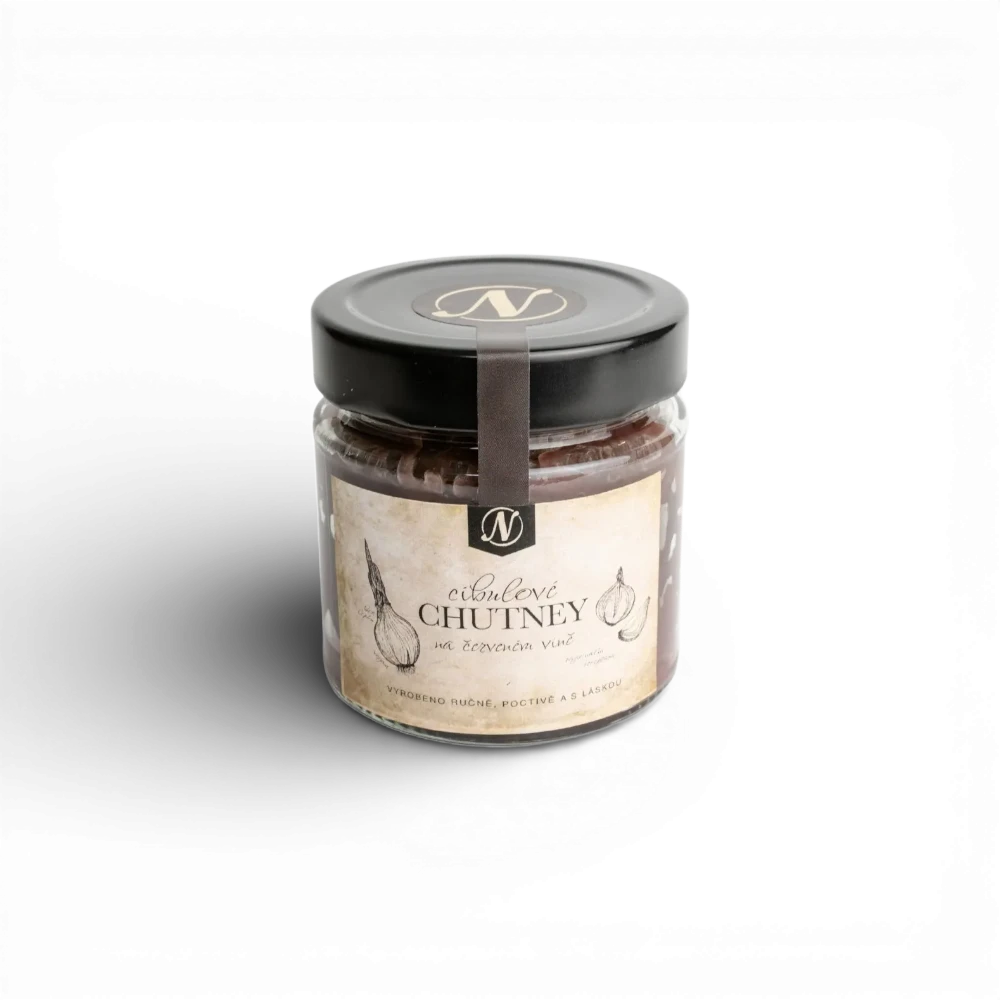 Nikoleta-Maria  - Cibulové chutney na červeném víně 190g