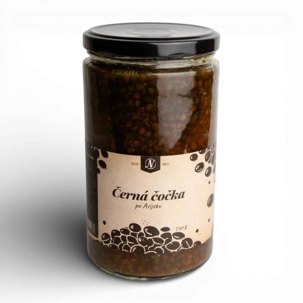 Nikoleta-Maria - Černá čočka po asijsku (limitovaná ochutnávka ) 730g