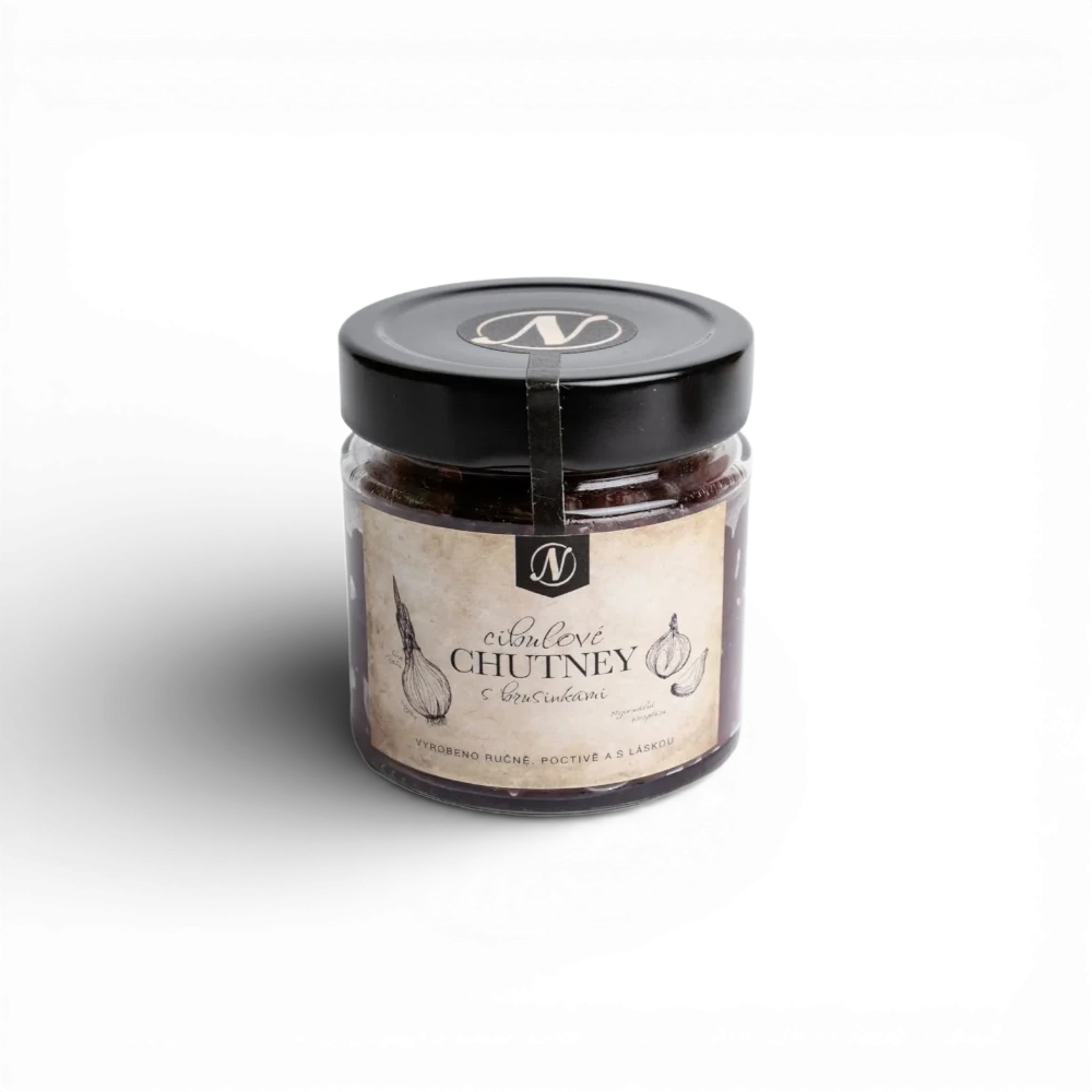 Nikoleta-Maria - Cibulové chutney s brusinkami 190g