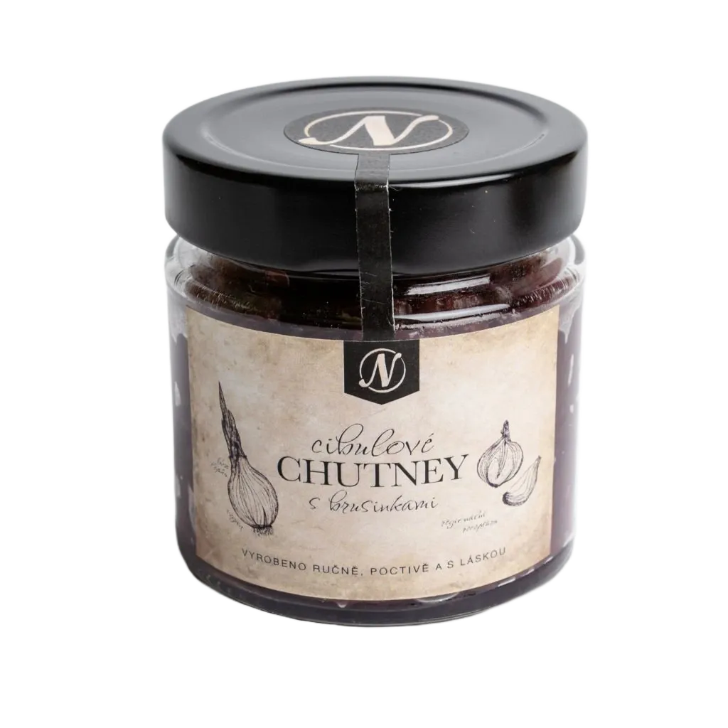 Nikoleta-Maria - Cibulové chutney s brusinkami 190g