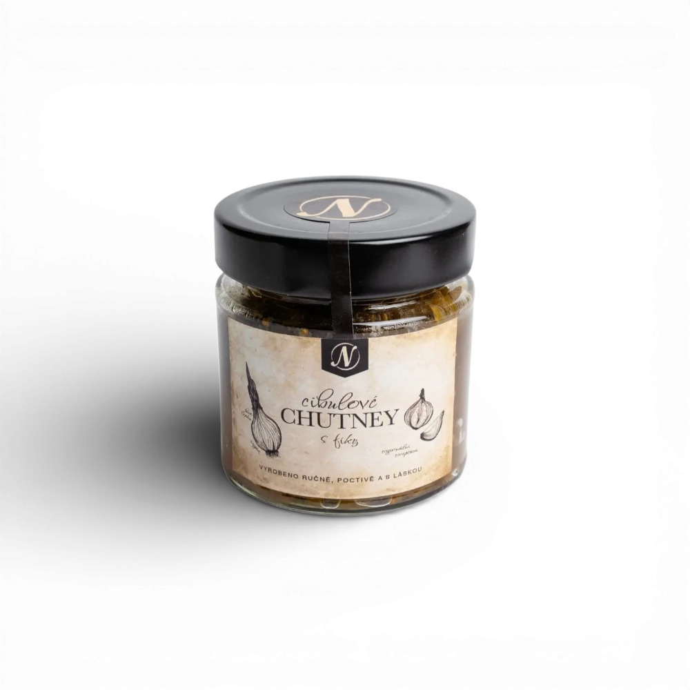 [1201] Nikoleta-Maria - Cibulové chutney s fíky 190g