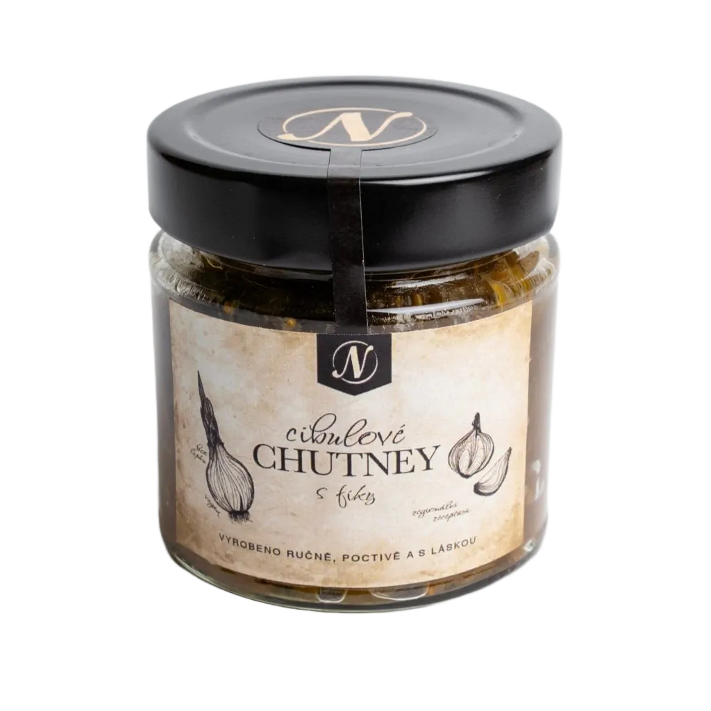 Nikoleta-Maria - Cibulové chutney s fíky 190g